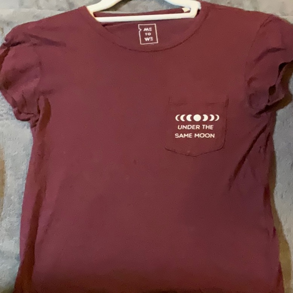 Me To We Brand “ Under The Same Moon “ Crop Top